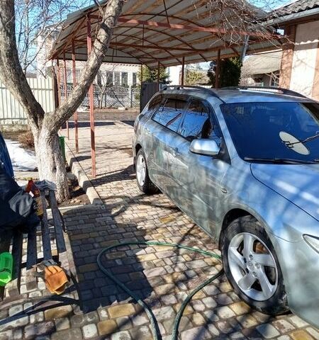 Серый Мазда 6, объемом двигателя 2 л и пробегом 333 тыс. км за 4500 $, фото 1 на Automoto.ua