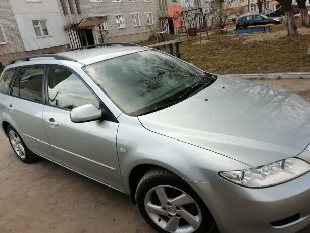 Сірий Мазда 6, об'ємом двигуна 2 л та пробігом 215 тис. км за 5700 $, фото 1 на Automoto.ua