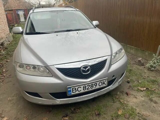 Серый Мазда 6, объемом двигателя 2 л и пробегом 390 тыс. км за 1600 $, фото 1 на Automoto.ua