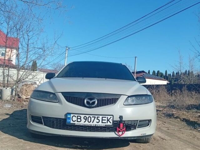 Сірий Мазда 6, об'ємом двигуна 2 л та пробігом 265 тис. км за 2200 $, фото 1 на Automoto.ua