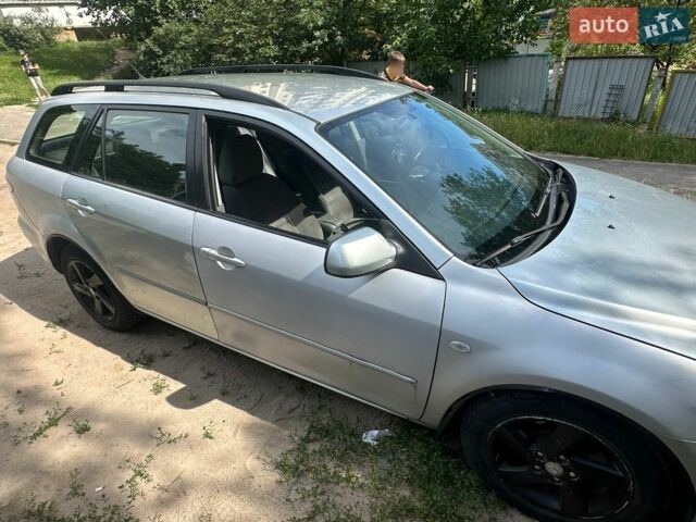 Серый Мазда 6, объемом двигателя 2 л и пробегом 331 тыс. км за 2200 $, фото 1 на Automoto.ua