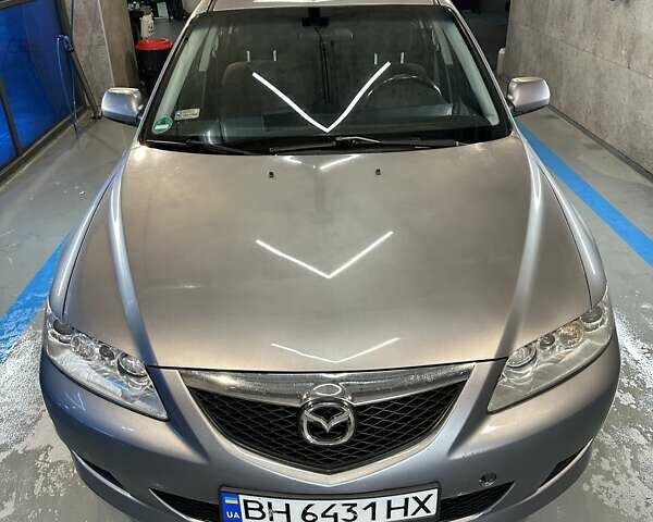 Серый Мазда 6, объемом двигателя 2 л и пробегом 223 тыс. км за 4200 $, фото 1 на Automoto.ua