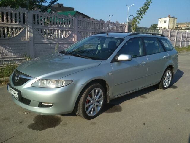 Сірий Мазда 6, об'ємом двигуна 2 л та пробігом 242 тис. км за 3300 $, фото 1 на Automoto.ua
