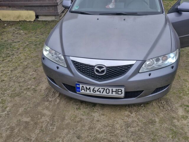 Серый Мазда 6, объемом двигателя 2 л и пробегом 221 тыс. км за 4000 $, фото 1 на Automoto.ua