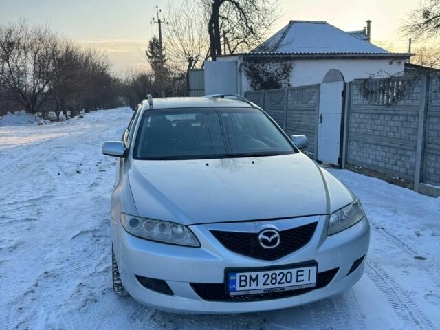 Сірий Мазда 6, об'ємом двигуна 2 л та пробігом 348 тис. км за 4000 $, фото 1 на Automoto.ua