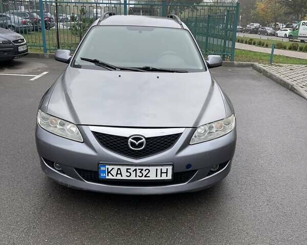 Серый Мазда 6, объемом двигателя 1.8 л и пробегом 315 тыс. км за 3800 $, фото 1 на Automoto.ua