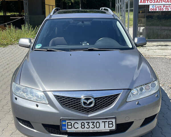 Серый Мазда 6, объемом двигателя 2 л и пробегом 240 тыс. км за 3900 $, фото 1 на Automoto.ua
