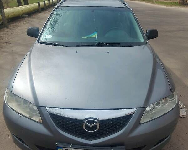 Серый Мазда 6, объемом двигателя 1.99 л и пробегом 320 тыс. км за 3800 $, фото 1 на Automoto.ua