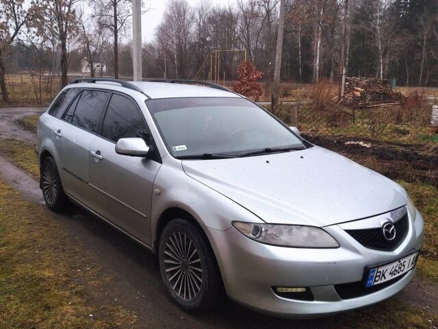 Серый Мазда 6, объемом двигателя 2 л и пробегом 320 тыс. км за 3500 $, фото 1 на Automoto.ua
