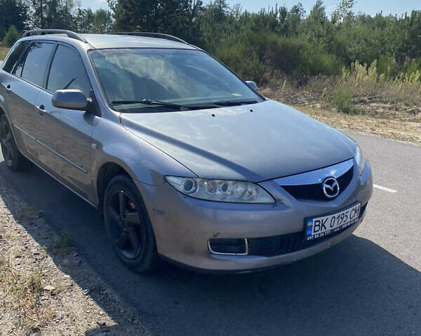 Сірий Мазда 6, об'ємом двигуна 2 л та пробігом 232 тис. км за 2900 $, фото 1 на Automoto.ua