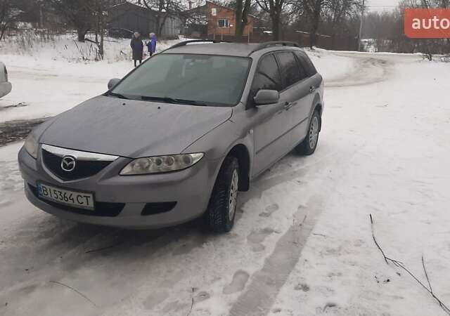 Сірий Мазда 6, об'ємом двигуна 2 л та пробігом 370 тис. км за 3600 $, фото 1 на Automoto.ua
