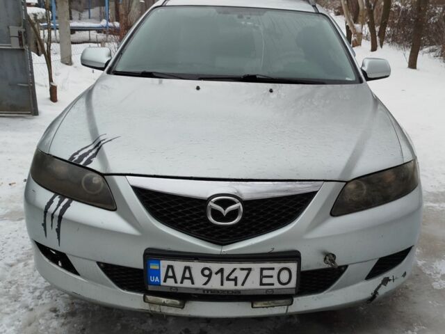 Серый Мазда 6, объемом двигателя 2 л и пробегом 301 тыс. км за 2500 $, фото 1 на Automoto.ua