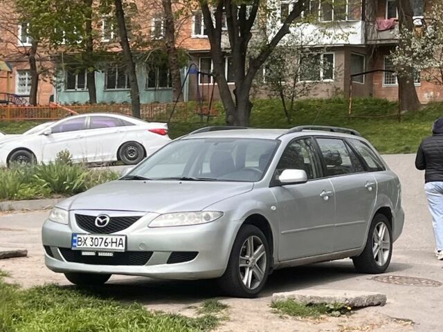 Серый Мазда 6, объемом двигателя 2 л и пробегом 285 тыс. км за 3100 $, фото 1 на Automoto.ua