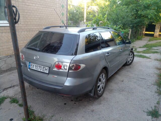 Сірий Мазда 6, об'ємом двигуна 2 л та пробігом 324 тис. км за 5000 $, фото 1 на Automoto.ua