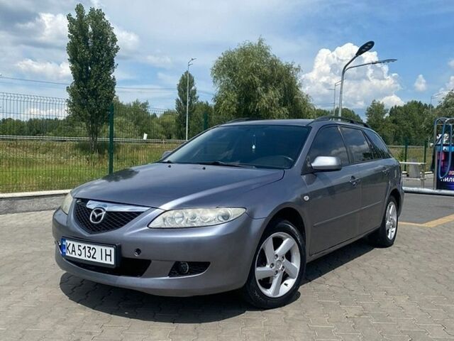 Серый Мазда 6, объемом двигателя 1.8 л и пробегом 334 тыс. км за 3200 $, фото 1 на Automoto.ua