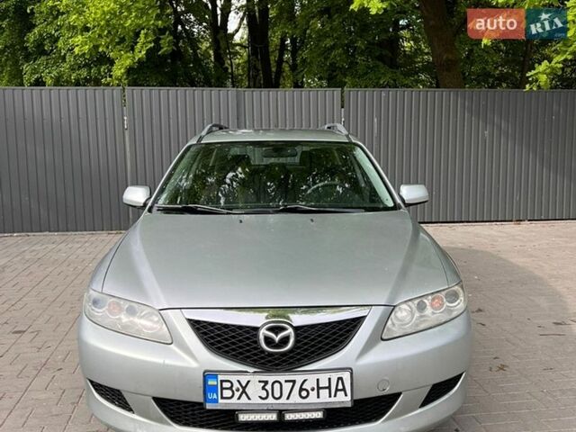 Серый Мазда 6, объемом двигателя 2 л и пробегом 282 тыс. км за 3300 $, фото 1 на Automoto.ua