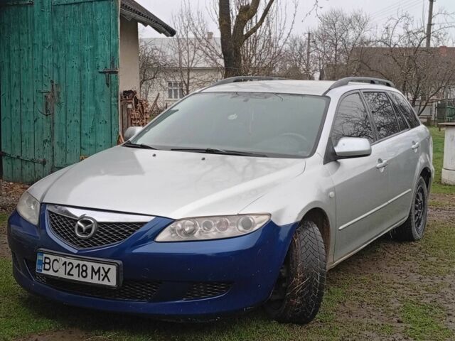 Серый Мазда 6, объемом двигателя 2 л и пробегом 555 тыс. км за 2250 $, фото 1 на Automoto.ua