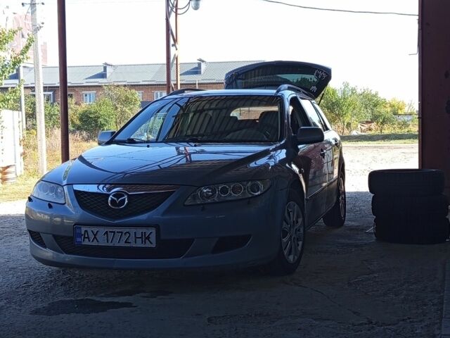 Серый Мазда 6, объемом двигателя 2 л и пробегом 370 тыс. км за 6819 $, фото 1 на Automoto.ua
