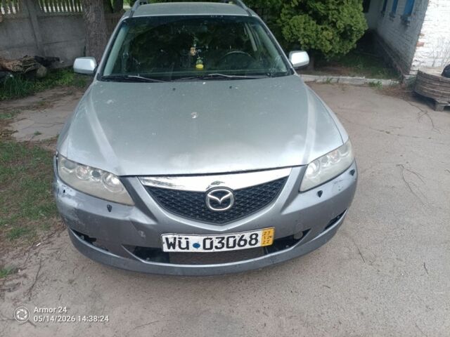 Серый Мазда 6, объемом двигателя 2 л и пробегом 1 тыс. км за 1450 $, фото 1 на Automoto.ua