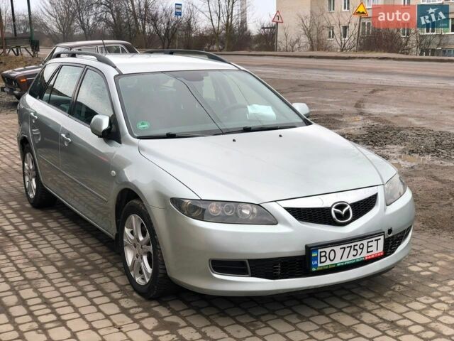Серый Мазда 6, объемом двигателя 2 л и пробегом 276 тыс. км за 4100 $, фото 1 на Automoto.ua
