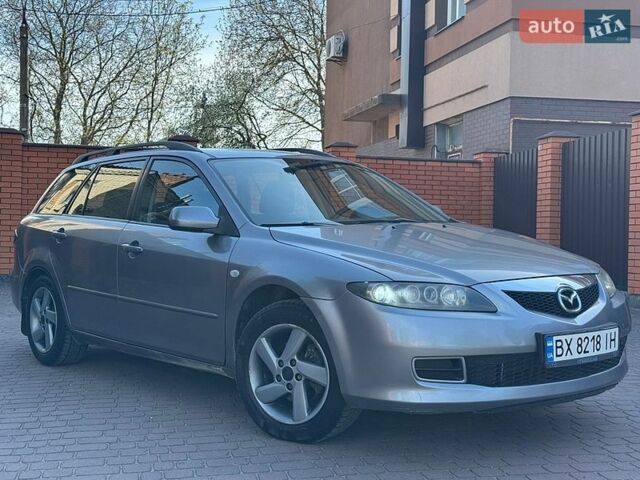 Серый Мазда 6, объемом двигателя 2 л и пробегом 280 тыс. км за 3000 $, фото 1 на Automoto.ua