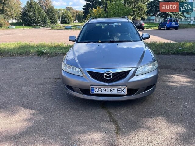 Серый Мазда 6, объемом двигателя 2 л и пробегом 383 тыс. км за 3100 $, фото 1 на Automoto.ua
