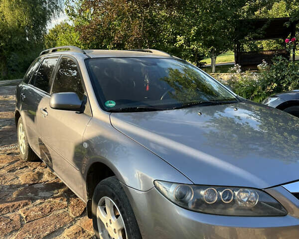 Серый Мазда 6, объемом двигателя 1.8 л и пробегом 217 тыс. км за 3999 $, фото 1 на Automoto.ua