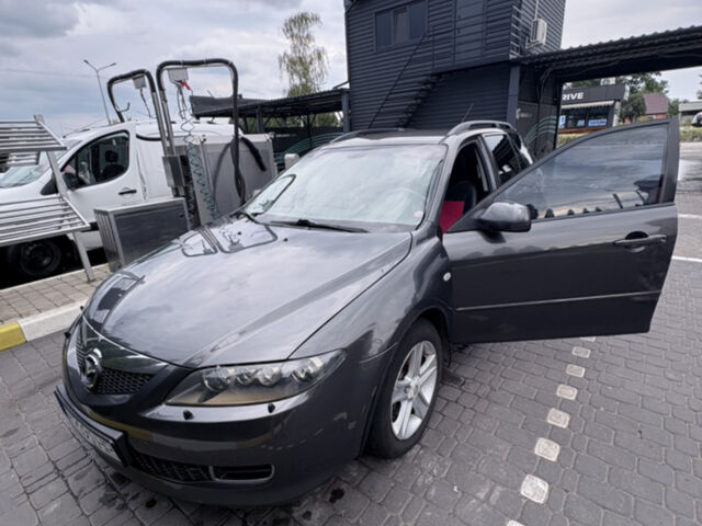 Серый Мазда 6, объемом двигателя 1.8 л и пробегом 320 тыс. км за 4100 $, фото 1 на Automoto.ua