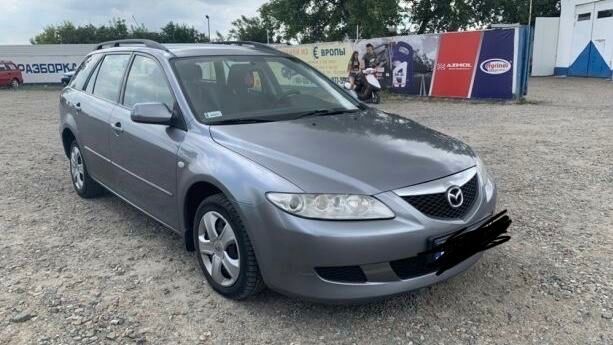 Серый Мазда 6, объемом двигателя 2 л и пробегом 189 тыс. км за 5800 $, фото 1 на Automoto.ua