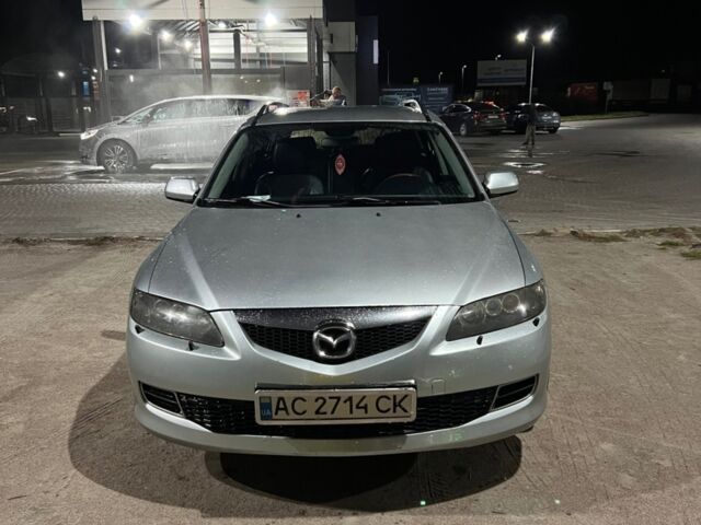 Серый Мазда 6, объемом двигателя 2 л и пробегом 320 тыс. км за 3900 $, фото 1 на Automoto.ua