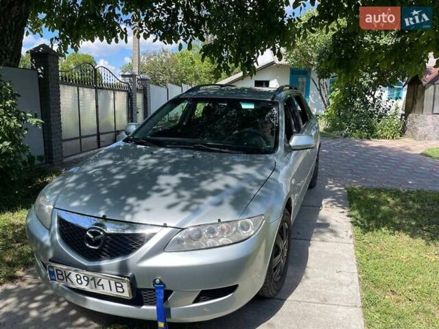 Сірий Мазда 6, об'ємом двигуна 2 л та пробігом 222 тис. км за 3900 $, фото 1 на Automoto.ua
