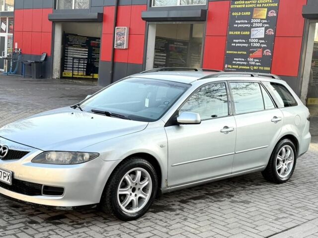 Серый Мазда 6, объемом двигателя 2 л и пробегом 200 тыс. км за 3999 $, фото 1 на Automoto.ua