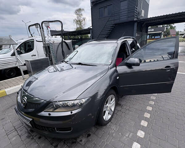 Серый Мазда 6, объемом двигателя 1.8 л и пробегом 320 тыс. км за 4500 $, фото 1 на Automoto.ua