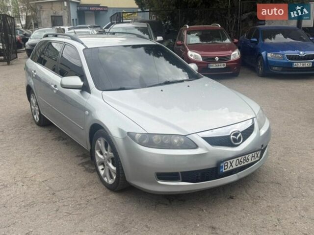 Серый Мазда 6, объемом двигателя 1.8 л и пробегом 358 тыс. км за 2900 $, фото 1 на Automoto.ua