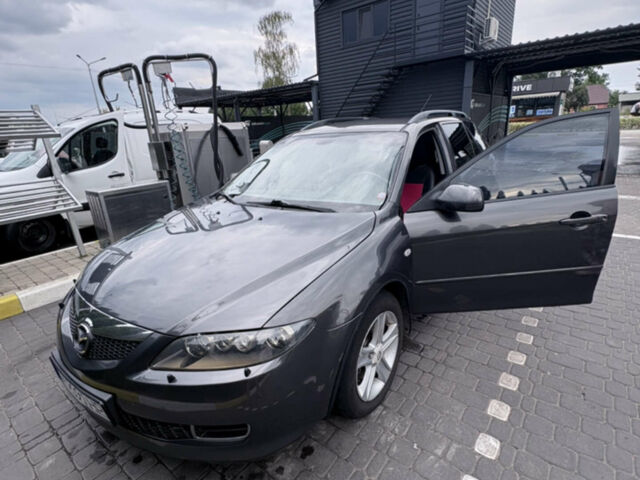 Серый Мазда 6, объемом двигателя 1.8 л и пробегом 320 тыс. км за 4100 $, фото 1 на Automoto.ua