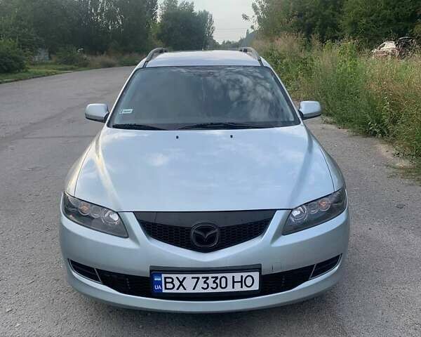 Серый Мазда 6, объемом двигателя 2 л и пробегом 349 тыс. км за 4400 $, фото 1 на Automoto.ua