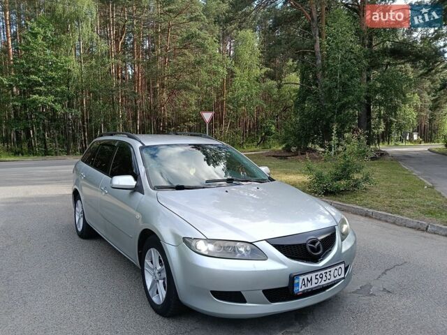 Сірий Мазда 6, об'ємом двигуна 2 л та пробігом 287 тис. км за 2850 $, фото 1 на Automoto.ua