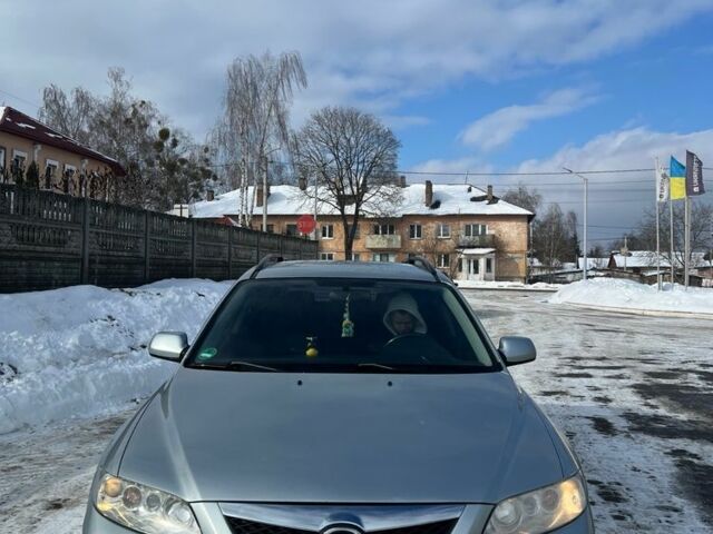 Серый Мазда 6, объемом двигателя 2 л и пробегом 243 тыс. км за 2350 $, фото 1 на Automoto.ua