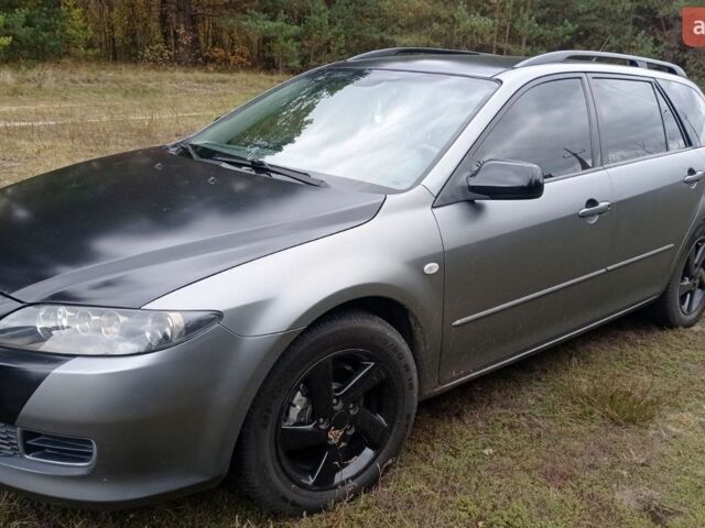 Сірий Мазда 6, об'ємом двигуна 2 л та пробігом 220 тис. км за 4400 $, фото 1 на Automoto.ua