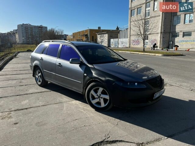 Серый Мазда 6, объемом двигателя 2 л и пробегом 336 тыс. км за 3700 $, фото 1 на Automoto.ua