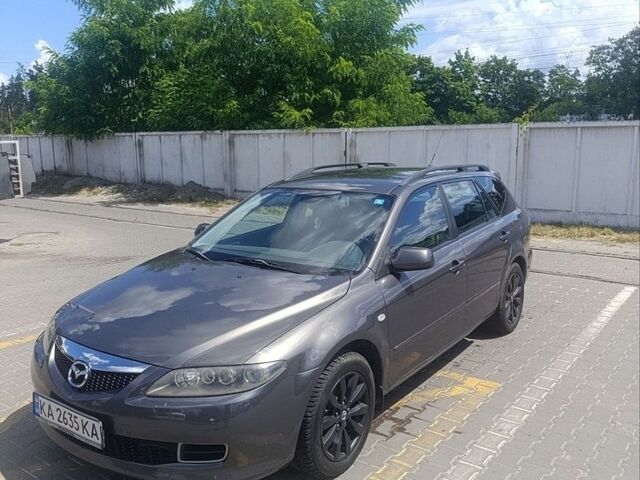 Серый Мазда 6, объемом двигателя 2.3 л и пробегом 226 тыс. км за 4700 $, фото 1 на Automoto.ua
