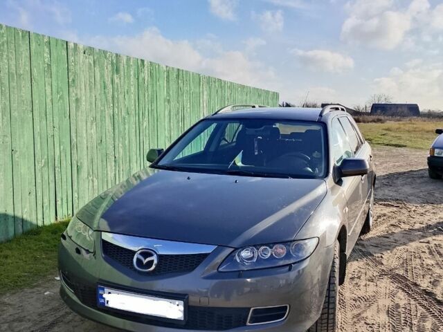 Серый Мазда 6, объемом двигателя 2 л и пробегом 400 тыс. км за 4100 $, фото 1 на Automoto.ua