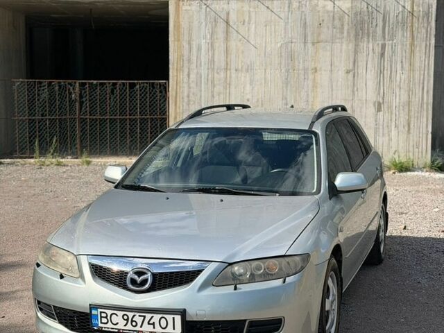 Серый Мазда 6, объемом двигателя 2 л и пробегом 288 тыс. км за 2900 $, фото 1 на Automoto.ua