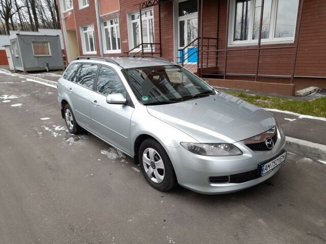 Сірий Мазда 6, об'ємом двигуна 1.8 л та пробігом 215 тис. км за 6000 $, фото 1 на Automoto.ua