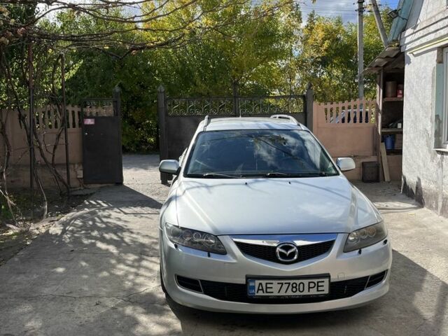 Серый Мазда 6, объемом двигателя 2 л и пробегом 230 тыс. км за 5200 $, фото 1 на Automoto.ua