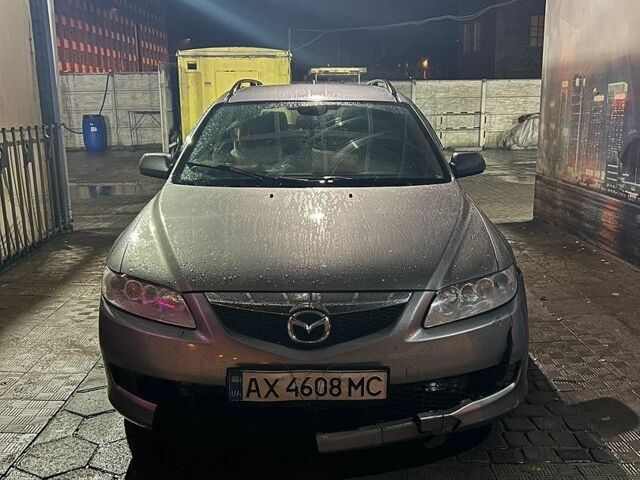 Сірий Мазда 6, об'ємом двигуна 2 л та пробігом 274 тис. км за 4200 $, фото 1 на Automoto.ua
