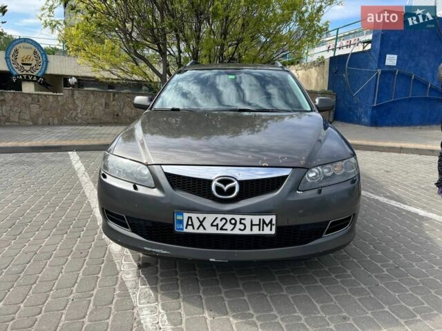 Серый Мазда 6, объемом двигателя 2.3 л и пробегом 405 тыс. км за 4500 $, фото 1 на Automoto.ua