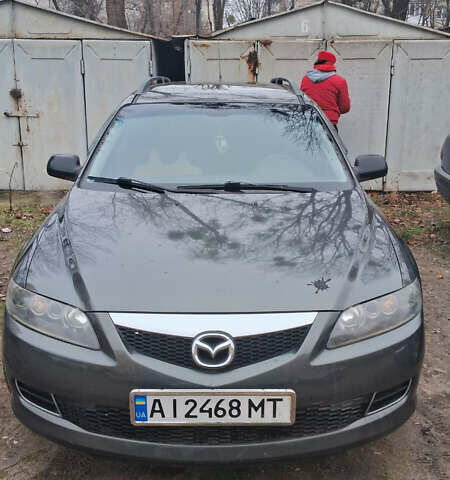 Серый Мазда 6, объемом двигателя 1.8 л и пробегом 192 тыс. км за 5500 $, фото 1 на Automoto.ua