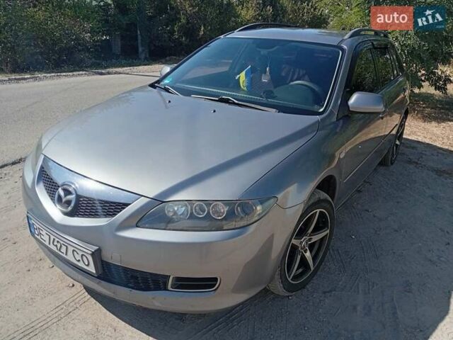Серый Мазда 6, объемом двигателя 2 л и пробегом 327 тыс. км за 4400 $, фото 1 на Automoto.ua