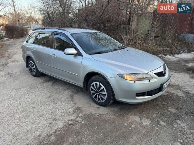 Серый Мазда 6, объемом двигателя 2 л и пробегом 278 тыс. км за 4000 $, фото 1 на Automoto.ua